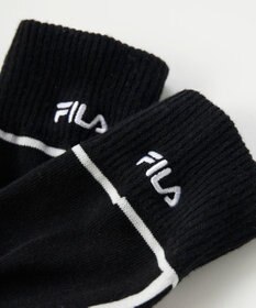 FILA GOLF／marie claire 【FILA GOLF】ライン入りクルーソックス