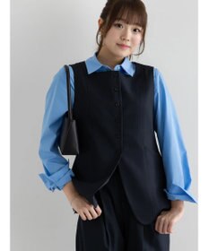 Te chichi スクエアネックジレ【AOYAMA FASHION ASSOCIATION × Te chichi】