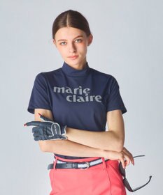 FILA GOLF／marie claire 【marie claire SPORT】 半袖モックネックシャツ