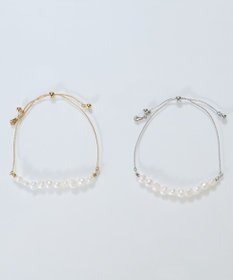 Phoebe フレッシュウォーターパールブレスレット　シルバー/淡水パール