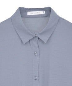 AMERICAN HOLIC シアーバックギャザーリボンシャツ