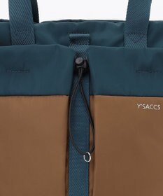 Y'SACCS ドローストリング コンビカラー2WAYトート