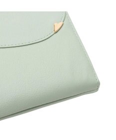 LANVIN en Bleu デクール 薄マチLファスナー長財布