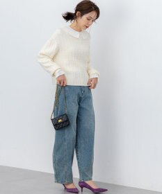 組曲 S ライトデシン プリーツブラウス