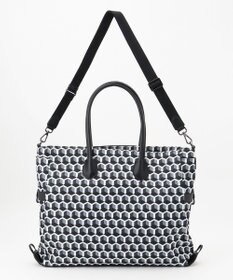 Y'SACCS キュービックモノグラム　2WAYトート　Mサイズ