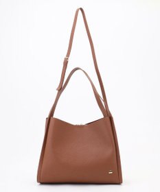 LA BAGAGERIE ソフトシュリンク2WAYハンドバッグ large
