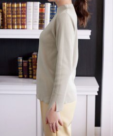 Tiaclasse 【洗える】ハイネックニットプルオーバー