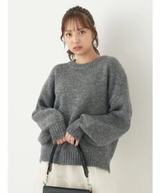 earth music&ecology ファンシーヤーンメランジプルオーバー