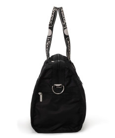 LeSportsac DELUXE MED WEEKENDER MH/ロゴジャガードブラックスナイデル