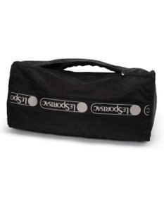 LeSportsac DELUXE MED WEEKENDER MH/ロゴジャガードブラックスナイデル