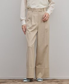 GRACE CONTINENTAL ロールアップワイドパンツ