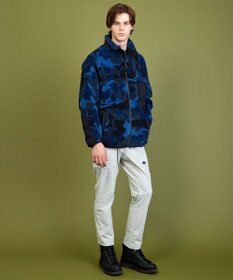 JOSEPH ABBOUD MOUNTAIN 【軽量】カモフラージュフリース ブルゾン