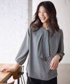 ANY 【洗濯機可】ボータイブラウス