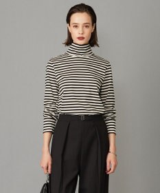 ICB 【洗える】 シンプルジャージー ハイネックプルオーバー