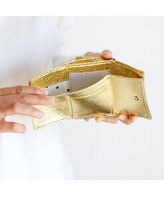 tsumori chisato CARRY ドロップス　ミニ財布　3つ折り 【かわいいデザイン！本革のやわらかな風合い】