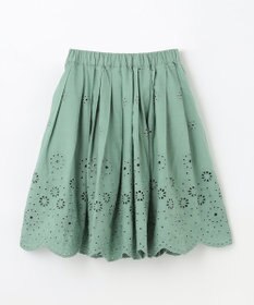 ANY KIDS 裾 刺繍 スカート