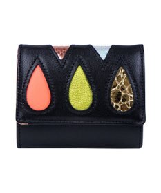 tsumori chisato CARRY ドロップス　ミニ財布　3つ折り 【かわいいデザイン！本革のやわらかな風合い】