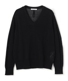 BEIGE， ARSENOPY / コットンドライタッチ Vネックニット