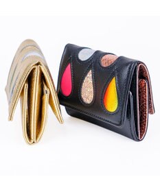 tsumori chisato CARRY ドロップス　ミニ財布　3つ折り 【かわいいデザイン！本革のやわらかな風合い】