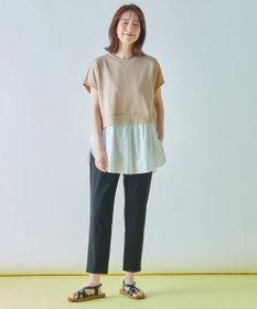 ANY L 【ウエストゴム/ストレッチ】大人の７daysデイリーパンツ