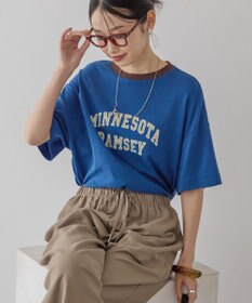 AMERICAN HOLIC ロゴ入りヴィンテージ半袖プルオーバー