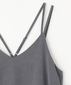 ANY 【洗濯機可能/ストレッチ】ウールライクキャミワンピース