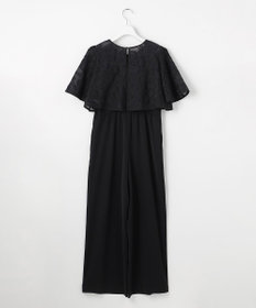 ANY SIS 【2SET】ジャガード ケープ トップス × サロペット