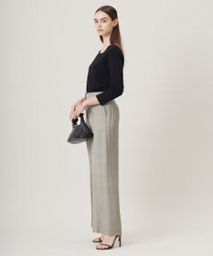 ICB 【洗える】 シンセティックフルニードル ニットプルオーバー