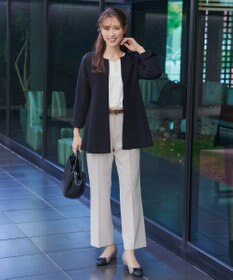 Tiaclasse バックフレアロングジャケット