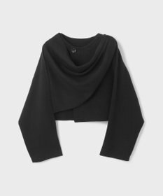 GRACE CONTINENTAL ケープショートニットトップ