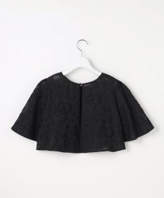 ANY SIS 【2SET】ジャガード ケープ トップス × サロペット