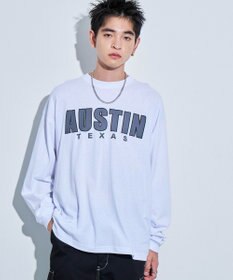 WEGO アクセ付きグラフィックT（LS）