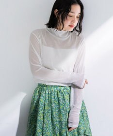 Green Parks シアーリブタートルプルオーバー