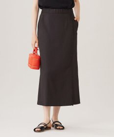 自由区 S 【セットアップ対応・接触冷感・UVカット・洗える】ライトバスケットクロス スカート