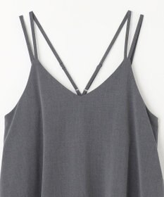 ANY 【洗濯機可能/ストレッチ】ウールライクキャミワンピース