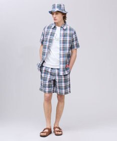 J.PRESS MEN 【NYUZELESS】マドラスチェック ショートパンツ