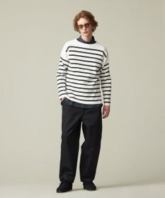 J.PRESS YORK STREET 【UNISEX】バスクボーダー ニット