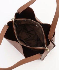 LA BAGAGERIE ソフトシュリンク2WAYハンドバッグ large