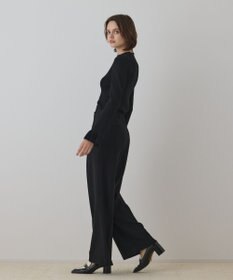 GRACE CONTINENTAL ラメリブニットトップ