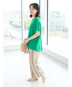 CRAFT STANDARD BOUTIQUE UVカット/接触冷感/洗える/ 半袖ニットプルオーバー