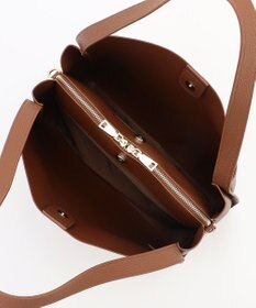 LA BAGAGERIE ソフトシュリンク2WAYハンドバッグ large