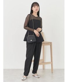 earth music&ecology テーパードパンツ