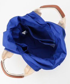 LA BAGAGERIE 【maison vert】【ペーパー素材・多収納】ロゴテープかごバッグ