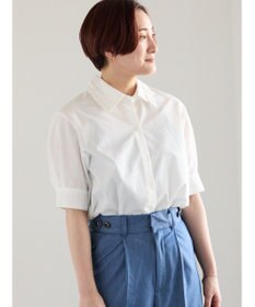 Te chichi ミニフリルトリムカラーブラウス