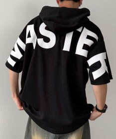 WEGO 【MLXLサイズ展開】ストレートラインプルパーカー（SS）