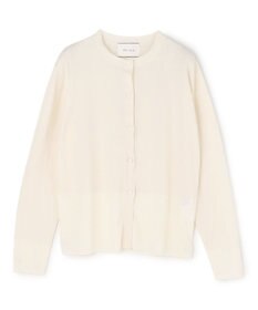 BEIGE， JULIE / コットンシルク クルーネックカーディガン