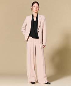 BEIGE， OLIVE / カシュクールフレンチスリーブブラウス