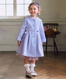 ANY KIDS 【フード取り外し可能】ウールライクコート