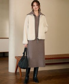 23区 S 【SLOW/一部店舗限定】ソフトウール ニット ワンピース