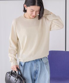 AMERICAN HOLIC ラメ入りクルーネックニットプルオーバー